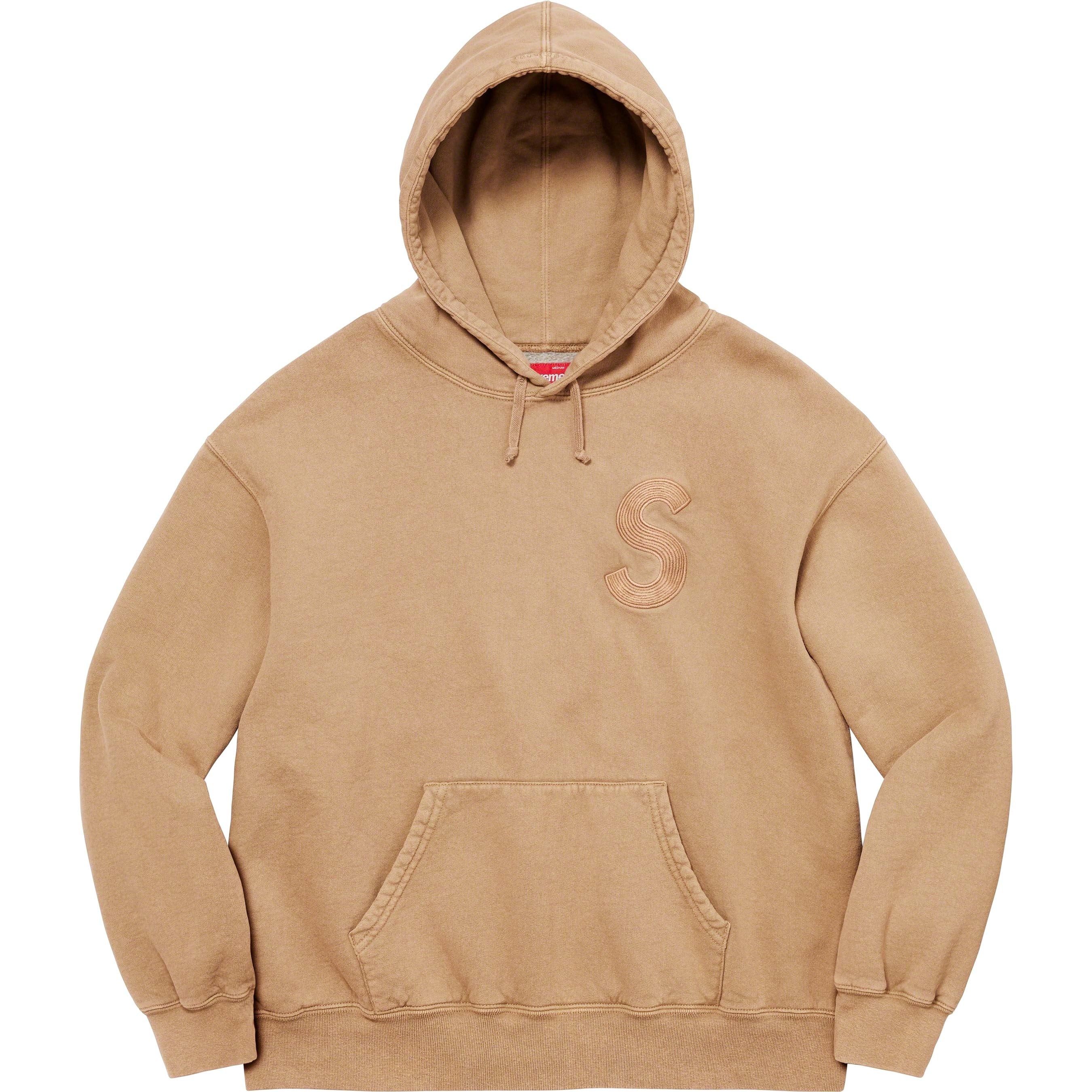 Overdyed S Logo Hooded Sweatshirt view 16